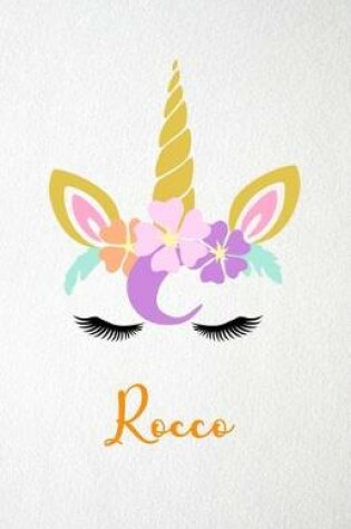 Cover of Rocco A5 Lined Notebook 110 Pages