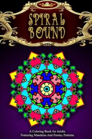 Cover of SPIRAL BOUND MANDALA COLORING BOOK - Vol.1