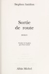 Book cover for Sortie de Route