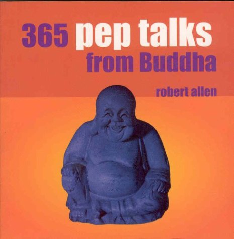 Book cover for 365 Pep Talks from Buddha