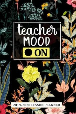 Cover of Teacher Lesson Planner 2019-2020