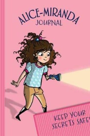 Cover of Alice-Miranda Journal with lock and key