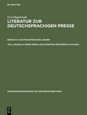 Cover of 80620-89198. Liechtenstein-OEsterreich-Schweiz