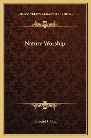 Cover of Nature Worship