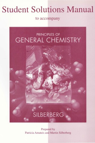 Cover of Student Solutions Manual to Accompany Principles of General Chemistry