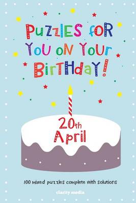 Book cover for Puzzles for you on your Birthday - 20th April