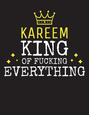 Book cover for KAREEM - King Of Fucking Everything