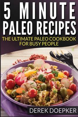 Book cover for 5 Minute Paleo recipes