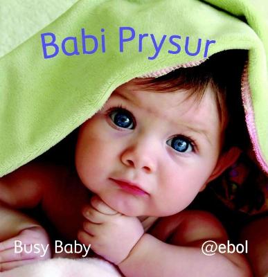 Book cover for Llyfr Clwt: Babi Prysur / Cloth Book: Busy Baby