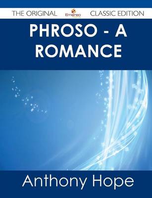 Book cover for Phroso - A Romance - The Original Classic Edition