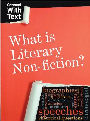 Cover of What is Literary Non-fiction?