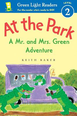 Book cover for At the Park: A Mr. and Mrs. Green Adventure - GLR Level 2
