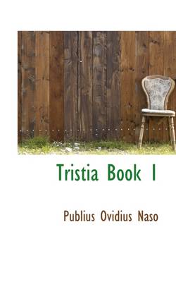 Book cover for Tristia Book 1