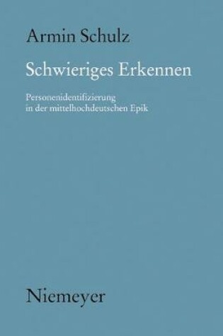 Cover of Schwieriges Erkennen