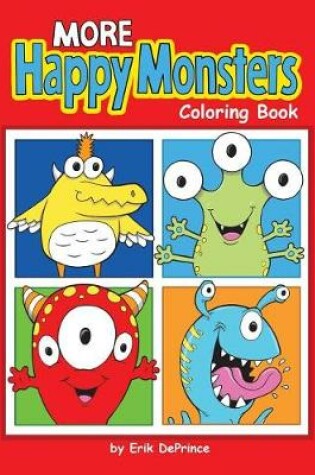 Cover of More Happy Monsters Coloring Book