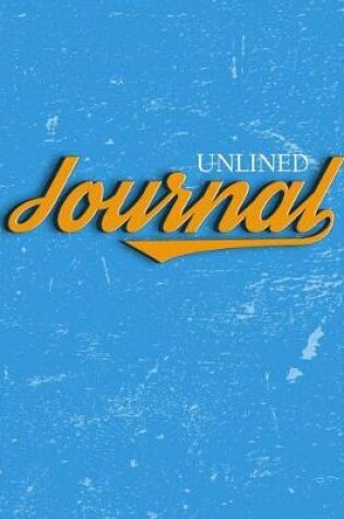 Cover of Unlined Journal