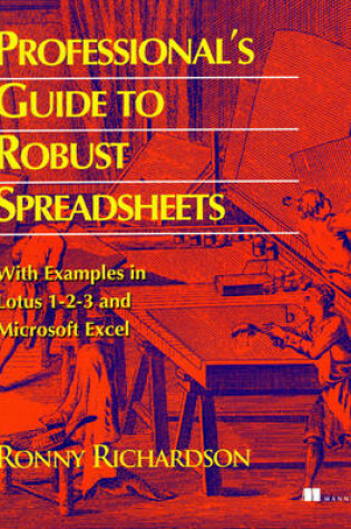 Cover of Professionals Guide to Robust Spreadsheets
