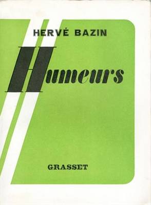 Book cover for Humeurs