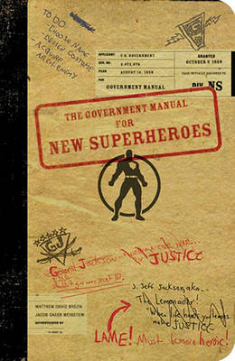 Book cover for The Government Manual for New Superheroes