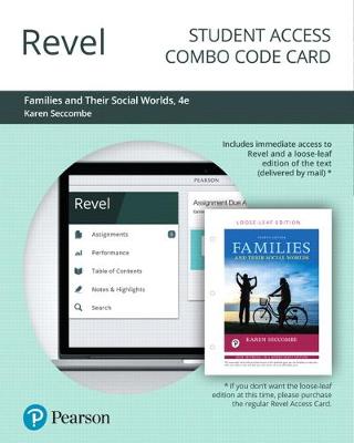 Book cover for Revel for Families and Their Social Worlds -- Combo Access Card