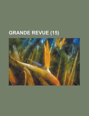 Book cover for Grande Revue (15)