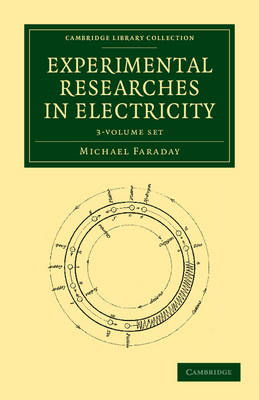 Book cover for Experimental Researches in Electricity 3 Volume Set