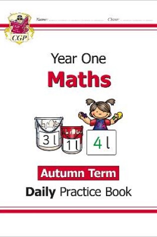 Cover of KS1 Maths Year 1 Daily Practice Book: Autumn Term