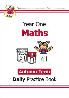 Book cover for KS1 Maths Year 1 Daily Practice Book: Autumn Term