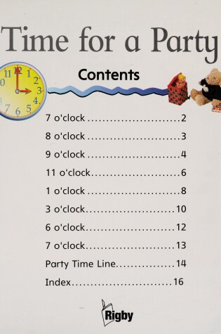 Cover of Dw-1 or Time for a Party Is