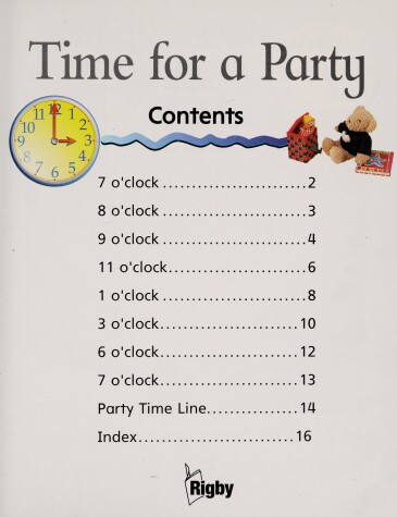 Cover of Dw-1 or Time for a Party Is