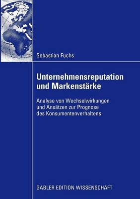 Book cover for Unternehmensreputation und Markenstärke