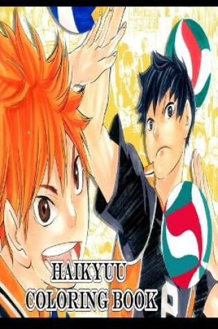 Cover of Haikyuu Coloring Book