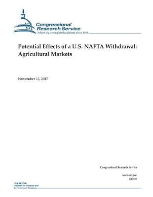 Book cover for Potential Effects of a U.S. NAFTA Withdrawal