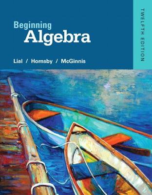 Book cover for Beginning Algebra (Subscription)