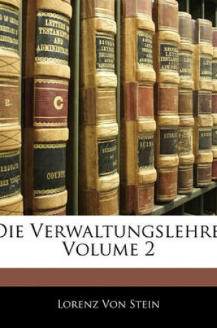 Cover of Die Verwaltungslehre, Volume 2