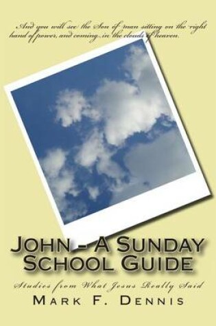Cover of John - A Sunday School Guide