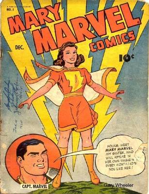 Book cover for Mary Marvel 1