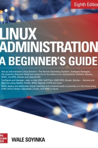 Cover of Linux Administration: A Beginner's Guide, Eighth Edition