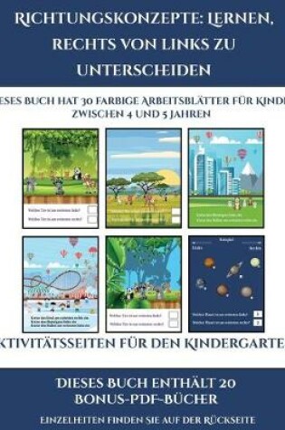 Cover of Aktivitätsseiten für den Kindergarten (Richtungskonzepte