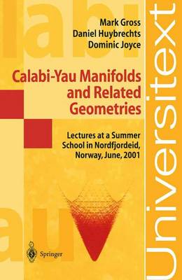 Book cover for Calabi-Yau Manifolds and Related Geometries