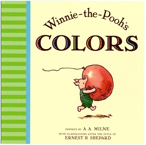 Book cover for Winnie the Pooh's Colors