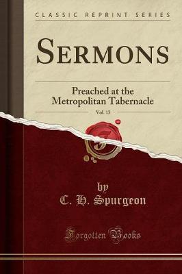 Book cover for Sermons, Vol. 13
