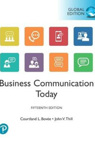 Cover of Business Communication Today plus Pearson Pearson MyLab Business Communication with Pearson eText, Global Edition