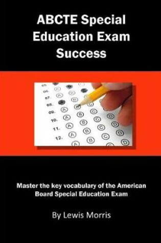 Cover of Abcte Special Education Exam Success