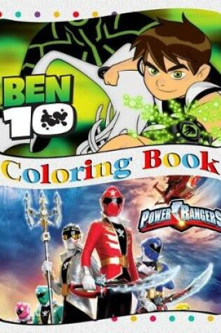 Cover of Ben 10 & Power Rangers Coloring Book