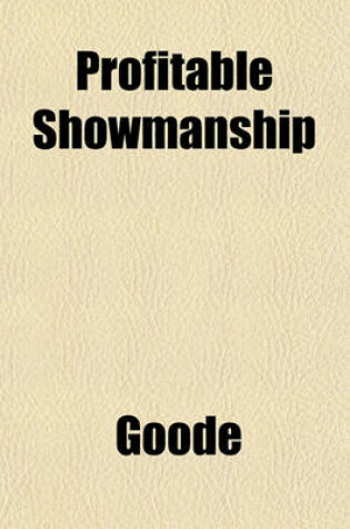 Cover of Profitable Showmanship