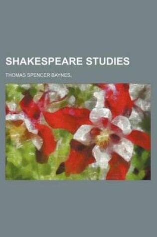 Cover of Shakespeare Studies