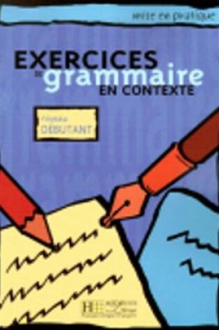 Cover of Exercices de grammaire en contexte