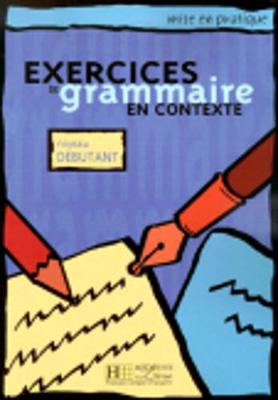 Cover of Exercices de grammaire en contexte