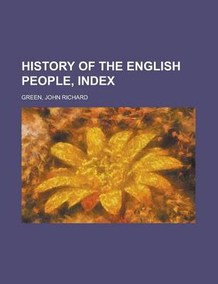 Book cover for History of the English People, Index